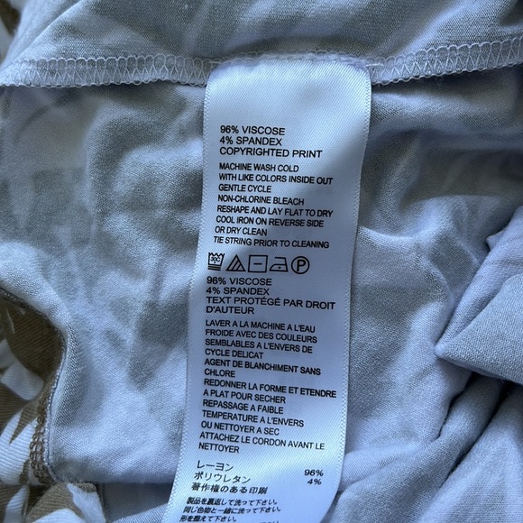 Tommy Bahama Beige Palm Maxi Dress - Picture 6 of 6